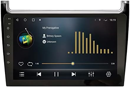 Андроид 10 Авторадио Автомобилната Навигация Стерео Мултимедиен плейър GPS радио 2.5 D Сензорен екран за Vw