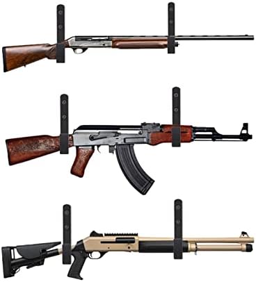HEKAGURA Оръжеен Метален Багажник За Съхранение на Пушки Куки за Пушка Стенни Закачалки за Всякакви Пушки Дробовиков