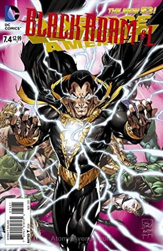 Лигата на справедливостта на Америка (3-та серия) #7.4 A VF ; Комиксите DC | Черен Адам 1