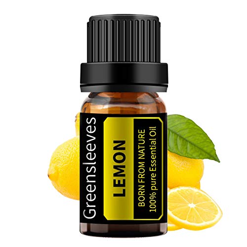 Етерично масло от Лимон GREENSLEEVES за Дифузьор, Чисто Органично Ароматерапевтическое масло от Лимон за
