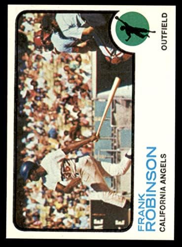 1973 Topps 175 Франк Робинсън Ангелите Лос Анджелис (Бейзболна картичка) NM / MT + Angels