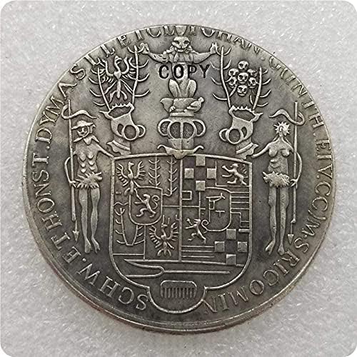 Копирна Монета 1669 г. Възпоменателни Монети Копирни Украса за Събиране на Подаръци