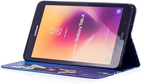 Калъф Samsung Galaxy Tab A 8,0 2017, калъф-за награда Newshine Premium с панти капак-стойка от изкуствена кожа