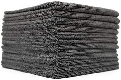 The Rag Company - Универсални Хавлиени кърпи за почистване от микрофибър - Търговска качество, Добре Абсорбиращи,