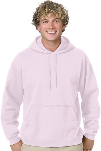 Hoody-пуловер с качулка Hanes Big Boys ComfortBlend EcoSmart _Pale Pink_S
