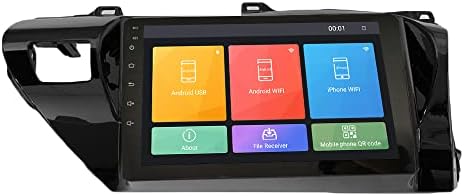 Андроид 10 Авторадио Автомобилната Навигация Стерео Мултимедиен Плейър GPS Радио 2.5 D Сензорен Екран forToyota Hilux 2015-2020 RHD Четириядрен 1 GB RAM памет 16 GB ROM