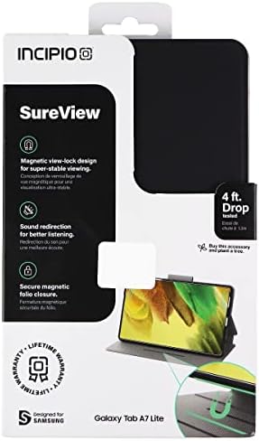 Калъф-за награда Incipio серия SureView за таблети Galaxy Tab A7 Lite - Черен