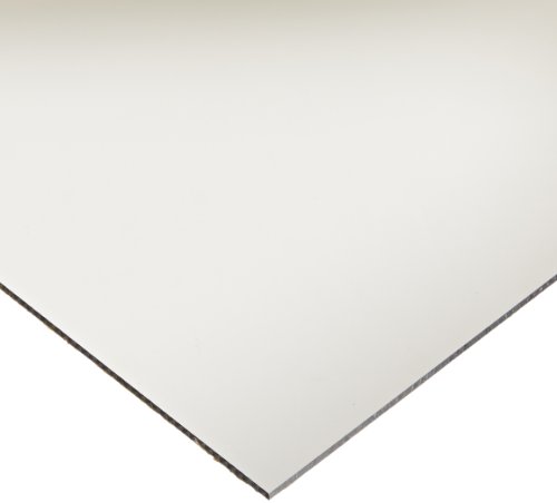 Огледален лист от поликарбонат, Достъп -0,087 инча, дебелината на 15/64 инча, Ширина 12 см x Дължина 24 инча,