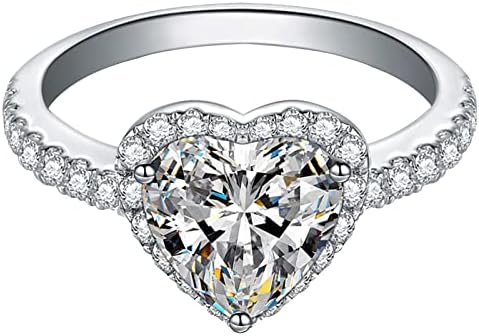 Годежен пръстен за жени, подарочное сърцето, аксесоари, бижута, пръстени, комплект пръстени