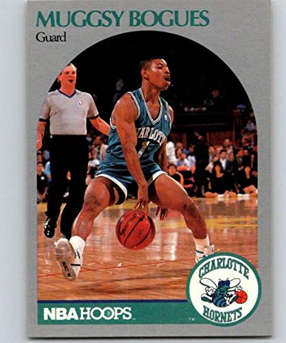 1990-91 Баскетбол с уличен #50 Маггси Боугз Шарлот Хорнетс