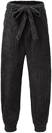 WXHN Спортни Спортни Панталони за Мъже с Еластична гумена лента на съвсем малък и Джобове за Почивка, Свободни