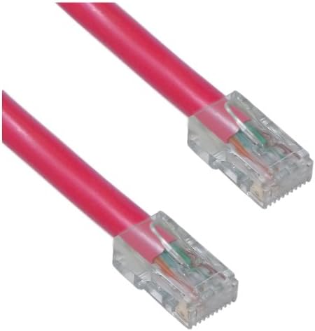 Свързване на Ethernet кабел Offex Cat6, Без да сваля, 6 фута, Червен (OF-10X8-17106)