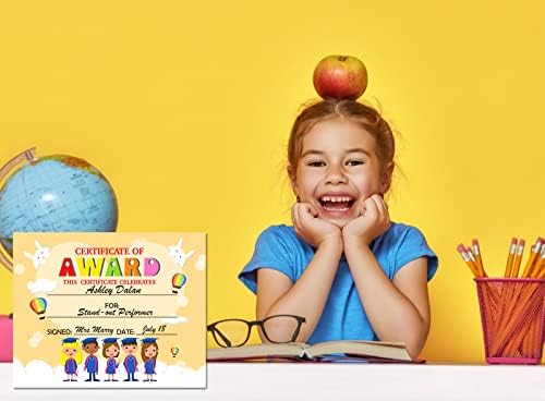 Какъв знак за Сертификат на детска градина Диплома предучилищна 30ШТ Сертификат за награди за деца на Бала сертификат