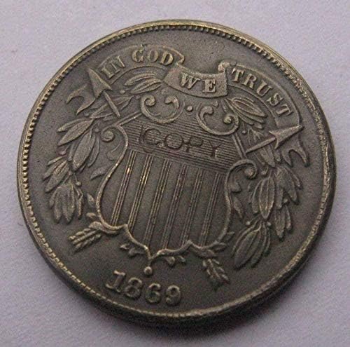 Двухцентовые Копирни Монети 1869 г. за събиране на Подаръци