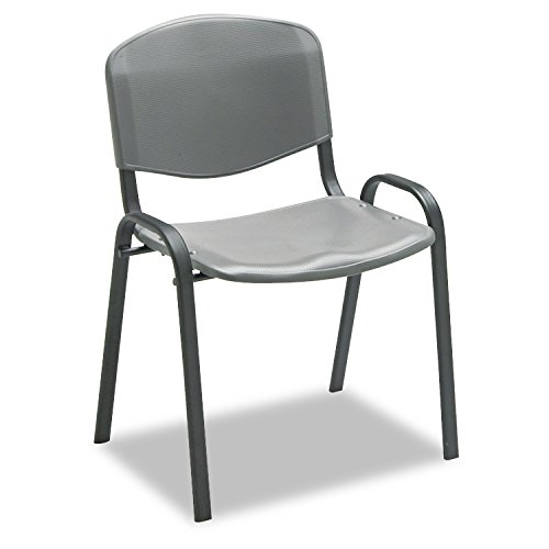 Столове за стифиране Safco 4185Ch въглен, С черна рамка, 4 бр/Кашон