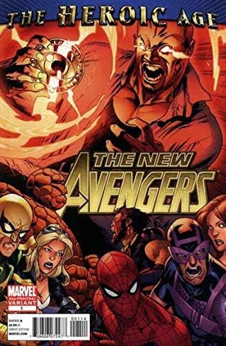 Нови Avengers (2 серия) 1 (2nd) VF / NM; Комиксите на Marvel | Bendis