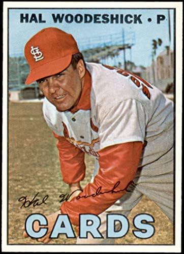 1967 Topps # 324 Хал Вудшик Сейнт Луис Кардиналс (бейзболна картичка) NM/MT Кардиналс