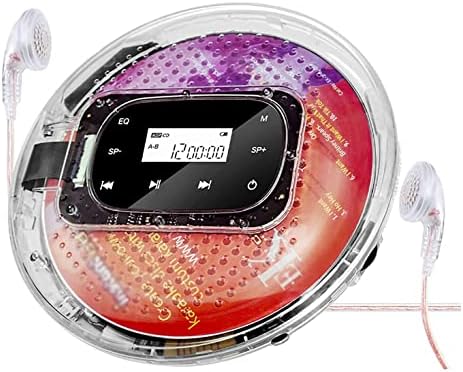 Акумулаторна CD-плеър, Персонален MP3/CD музикален плеър Walkman със слушалки и функцията A-B повторение на