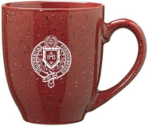 LXG, Inc. Фордемский университет - Керамични Кафеена чаша е 16 унции - Бордо