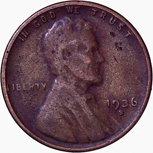 Панаир Lincoln Wheat Cent 1C 1936 г.