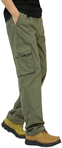 Панталони-карго за Мъже Свободен размери, Широки, Свободни Панталони-Карго в Стил Хип-Хоп, Градинска Дрехи С
