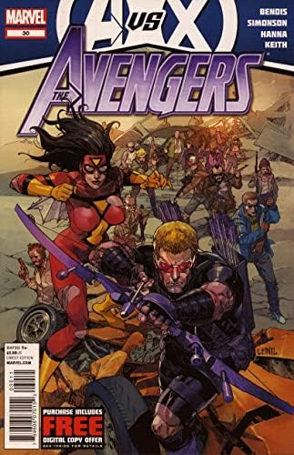The avengers (том 4) 30 VF; Комиксите на Marvel | Бендис Отмъстителите срещу X-men