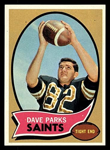1970 Topps # 74 Дейв Паркс Ню Орлиънс Сэйнтс (Футболна карта) в Ню Йорк Сэйнтс Texas техник