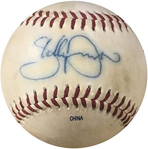Шели Дънкан С Автограф от Официалния представител на Източна лийг Бейзбол - Бейзболни топки с Автографи