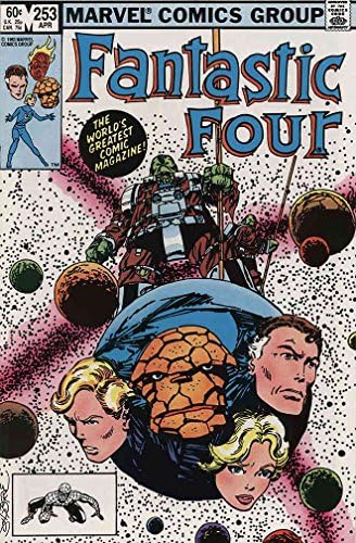 Фантастичната четворка (том 1) 253 VF; Комиксите на Marvel | Джон Бърн