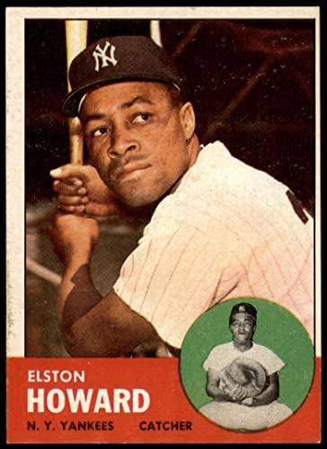 1963 Topps 60 Элстон Хауърд Ню Йорк Янкис (бейзболна картичка), БИВШ играч на Янкис