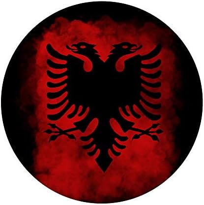Албански флаг, Албания, Косово, Албански орел, Shqiperia PopSockets PopGrip: Замяна дръжка за телефони и таблети