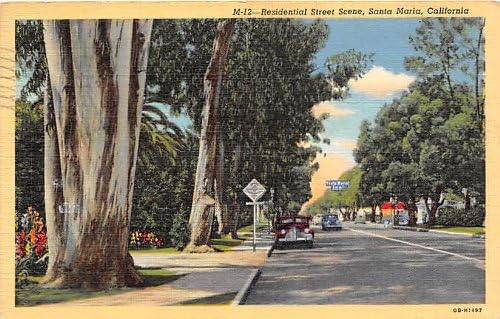 Пощенска картичка в Санта Мария, Калифорния