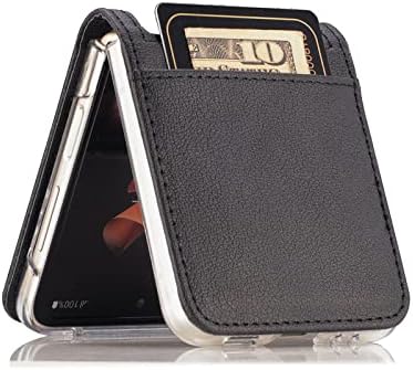 Калъф Omio за Samsung Galaxy Z Flip 3 с държач за карти, Калъф-джобен формат на Galaxy Z Flip 3 5G за жени и
