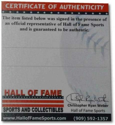 Хави Гера С Автограф от ръце В мейджър Лийг Бейзбол LA Dodgers COA - Бейзболни топки с Автографи