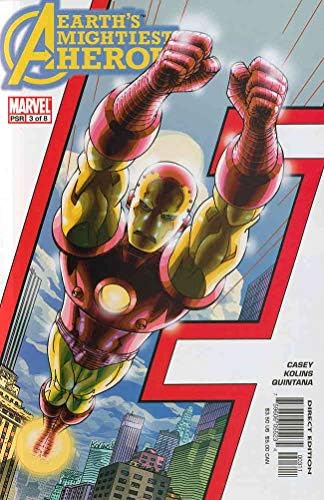 Отмъстителите: най-мощни герои на Земята 3 VF / NM; Комиксите на Marvel | Джо Кейси