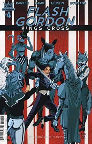 Флаш Гордън: Kings Cross 4A VF / NM ; Комикс Динамит