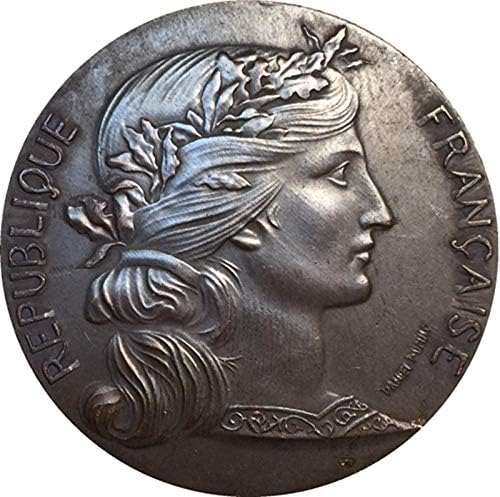 Френска Монета От Чиста Мед, Колекция от монети, Ръчно изработени в Селски стил, Възпоменателна Монета