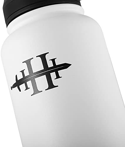 Спортна бутилка за вода HAYATY - 32 грама, (Капак с улей), Запечатани От неръждаема стомана с вакуумна изолация,