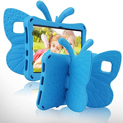 Simicoo Huawei MatePad 5G 10,4 2020 Детски калъф Сладък калъф-пеперуда с поставка за деца Лесен EVA Здрав устойчив