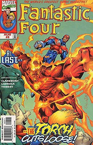 Фантастичната четворка (Том 3) 8 VF / NM ; Комиксите на Marvel | Крис Claremont