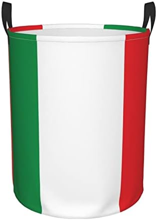 Италиански флаг (4) Спортни Сгъваема Кошница за мръсно бельо, за кухнята, в спалнята с пране, Спортни Сгъваема Кошница за мръсно бельо, за кухнята, в спалнята с пералн