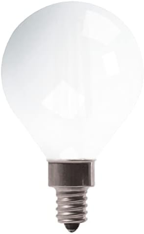 Led лампа GE Lighting, Еквалайзер 40 W, Дневна Светлина, Глобусная лампа G16.5, Малката Основа