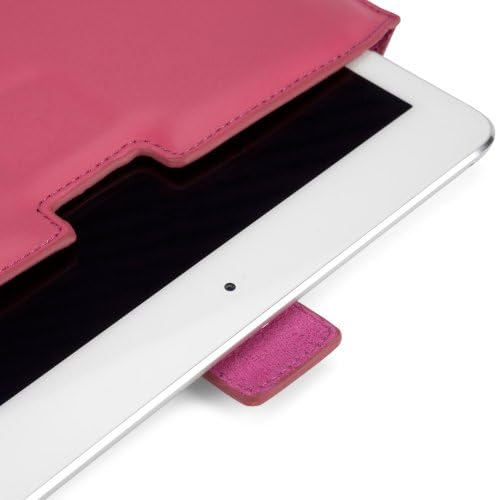 Калъф BoxWave, който е Съвместим с iPad (3-то поколение 2012) - Дизайнерски Кожен калъф с Подплата от естествена