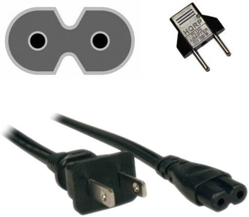 15-подножието на захранващия кабел за променлив ток HQRP, Съвместим с мрежов кабел за принтер Epson Workforce