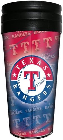 Термокружка MLB Texas Rangers 3D-Метална, 16 унции