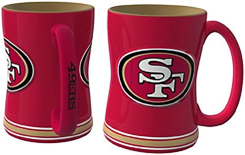 Кафеена чаша NFL sculpted от 14 Унции, Сан Франциско 49ers