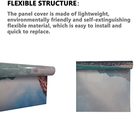 Луминесцентни осветителни тела за таван разпръскване панели-Модел от сняг дървета-Луминесцентни осветителни тела за по-хладно кабинет-Окачен таван от 2 x 4 метра, Л?