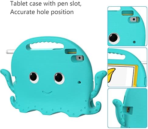 Защитни скоби за таблет Детски калъф за iPad Pro 10,5 с дръжка Броня | Защитно Поставка за деца Калъф за таблет
