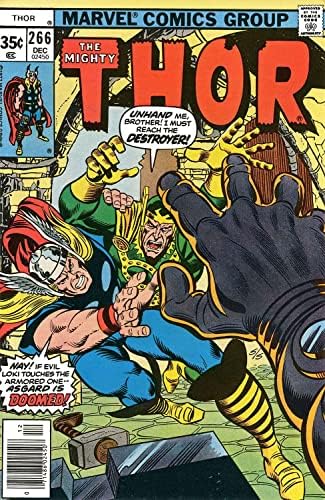 Тор #266 VG ; Комиксите на Marvel | Локи Уолтър Симонсон Декември 1977