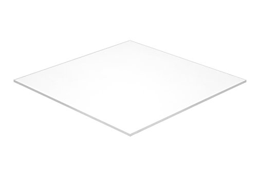 Falken Design WT3015-1-4/2436 Акрил Бял лист, Непрозрачен, 24 x 36, с дебелина 1/4